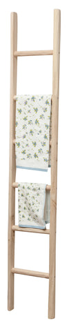 Biscottini Scala in legno grezza L36XPR5,5XH200 cm. Made in Italy