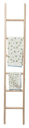 Biscottini Scala in legno grezza L36XPR5,5XH200 cm. Made in Italy