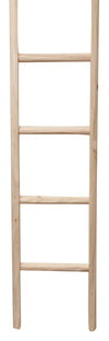 Biscottini Scala in legno grezza L36XPR5,5XH200 cm. Made in Italy