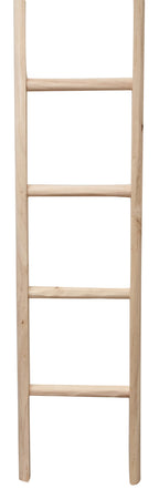 Biscottini Scala Legno Grezza Biscottini Arredo Decorativo 36x5x200 Stile Rustico Italia