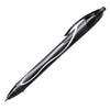 Scatola 12 Penna Sfera Scatto Gelocity Quick Dry Nero Bic