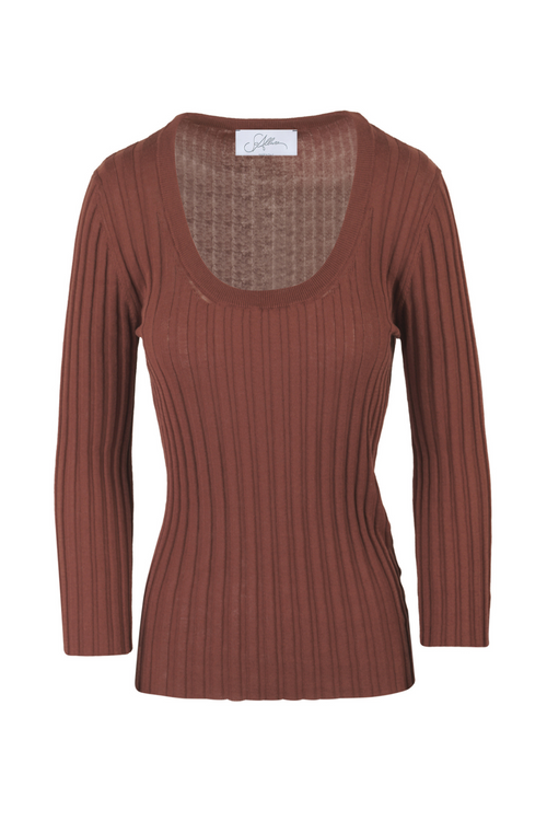 SO ALLURE So Allure - Maglia - 451625 - Cioccolato da donna
