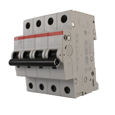 Interruttore magnetotermico 4 poli 4 moduli 4,5kA curva C 32A ABB
