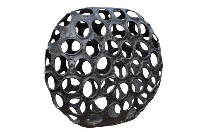 Biscottini Biscottini Vaso Bronzo Fusione Decorato Esterno Robusto Stabile Giardino