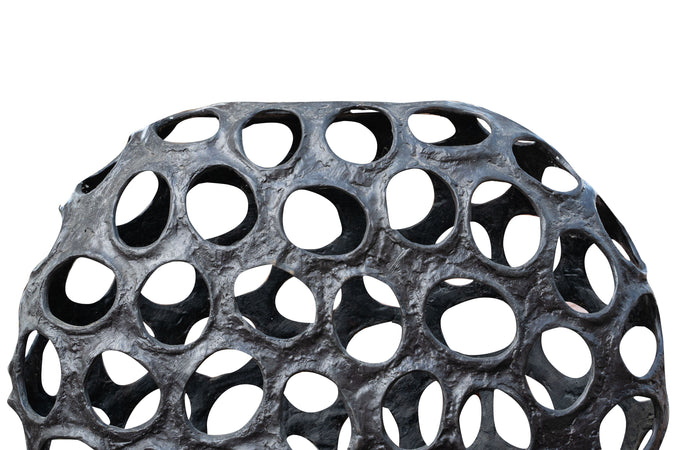 Biscottini Biscottini Vaso Bronzo Fusione Decorato Esterno Robusto Stabile Giardino