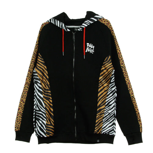 DOLLY NOIRE Felpa Cappuccio Zip Uomo Safari Black da uomo