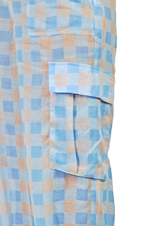Semi-Couture Semi Couture - Pantalone - 431792 - Fantasia Azzurro da donna