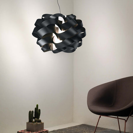 Lampadario Linea Zero CLOUD S60 E27 LED nero polilux lampada soffitto ultramoderna