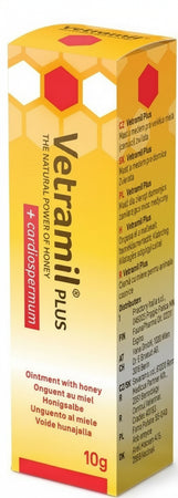 Vetramil Plus Unguento al Miele e Oli Essensiali e Cardiosperum per Cani e Gatti 10gr Bfactory