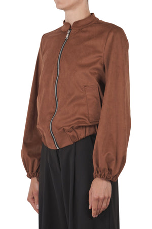 LA FEMME BLANCHE La Femme Blanche - Giubbotto - 451589 - Tabacco da donna