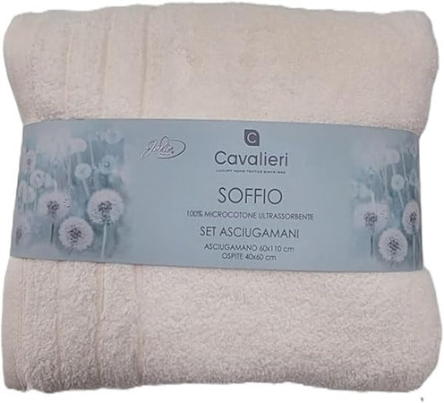 Asciugamano Soffio ! Jolie: Coppia Viso + Bidet, Spugna 550gr/mq