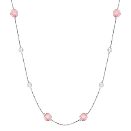 Collana lunga MORELLATO donna Gemma perla arg. 925 / rosa