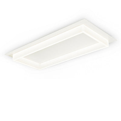 Plafoniera led Promoingross SQUARE R70 WH switch lampada soffitto moderna