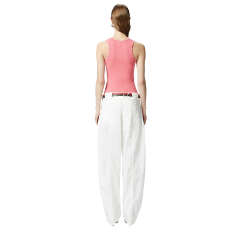 Pinko canotte e top donna pinko - calcolatore canottiera - corallo da donna