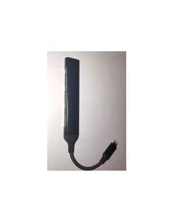 HUB 4 PORTE SLIM 3X USB3.0 + LIGHTNING (LE-121)