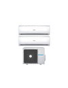 CLIMATIZZATORE CANDY CY-2T14OUT DUAL SPLT - PURA WIFI - 2 UNITA' INTERNE + 1 ESTERNA - 9000 BTU - A++/A+