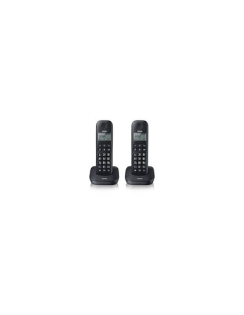 10273810 Telefono Cordless Brondi Gala Twin Nero