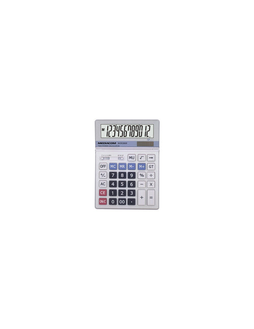 CALCOLATRICE MEDIACOM 12 DIGITS DESKTOP DC2626