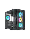 CASE GAMING DARK CAVE AKU - NO ALIMENTATORE - ARGB FAN - NERO (ITGCADCAKB)
