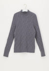 Oroblu Maglia Trimming Turtleneck VOBT67089 S86 - Passarelli Biancheria