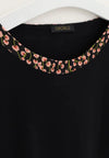 Oroblu Maglia T-Shirt da donna Pull-On Tops Flowers VOBT67347 S40 - Passarelli Biancheria