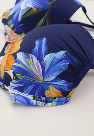 Oroblu Costume due Pezzi Flower Padded VOBB67221 S116 - Passarelli Biancheria