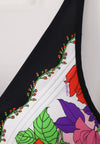 Oroblu Costume Intero Preformato con Incrocio Roses VOBB67727 S150