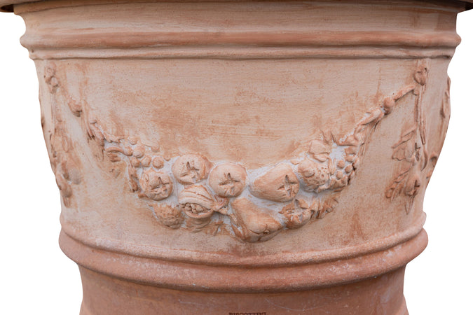Biscottini Vaso in Terracotta 100% Made in Italy interamente Lavorata a Mano