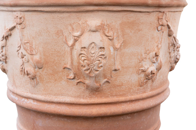 Biscottini Vaso in Terracotta 100% Made in Italy interamente Lavorata a Mano