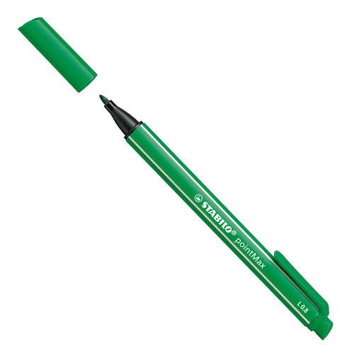 Pennarello Point Max Punta 0,8Mm Verde Stabilo