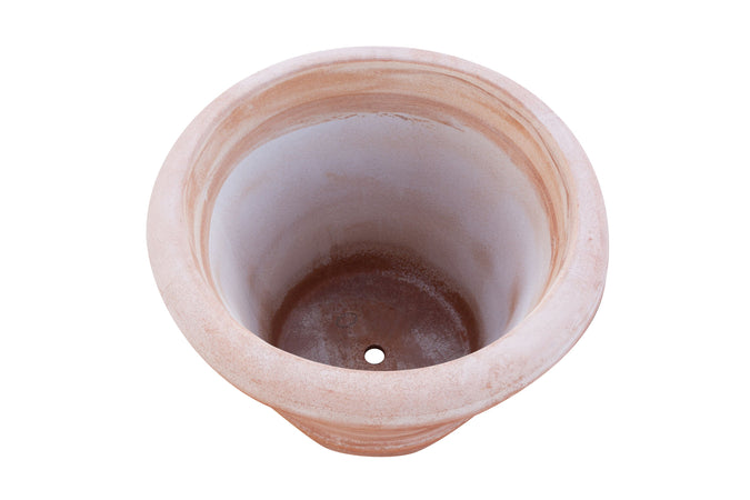 Biscottini Vaso in Terracotta 100% Made in Italy interamente Lavorata a Mano orcio conca
