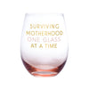 Bicchiere da vino regalo per la mamma Pearhead - Motherhood