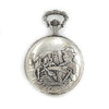 Orologio da tasca Perseo savonette meccanico carica manuale contadino