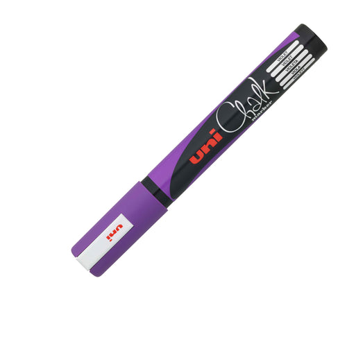 Marcatore A Gesso Liquido Uni Chalk P.Tonda Viola Uni Mitsubishi