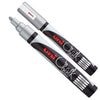 Marcatore A Gesso Liquido Uni Chalk P.Tonda Argento Uni Mitsubishi