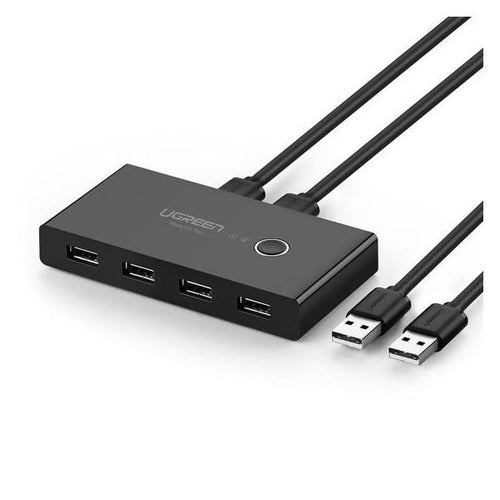 UGREEN Box Condivisione 2 PC in 4 periferiche USB 2.0