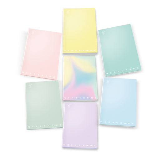 Maxi Quaderno A4 80Gr 40+2Fg 5Mm C/Margine Linea Pastel Monocromo Pigna