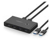 UGREEN Box Condivisione 2 PC in 4 periferiche USB 3.0