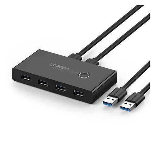 UGREEN Box Condivisione 2 PC in 4 periferiche USB 3.0