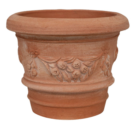 Biscottini Vaso in Terracotta 100% Made in Italy interamente Lavorata a Mano