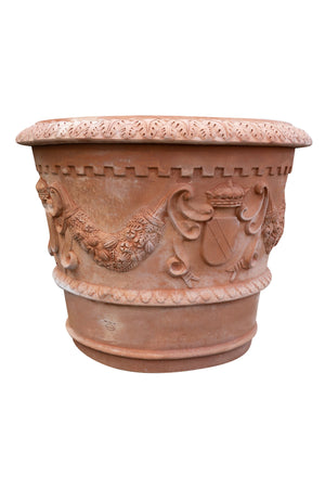 Biscottini Vaso Orcio Toscano Invecchiato Biscottini Terracotta Artigianale Made Italy