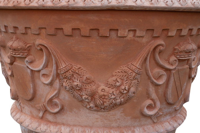 Biscottini Vaso Orcio Toscano Invecchiato Biscottini Terracotta Artigianale Made Italy