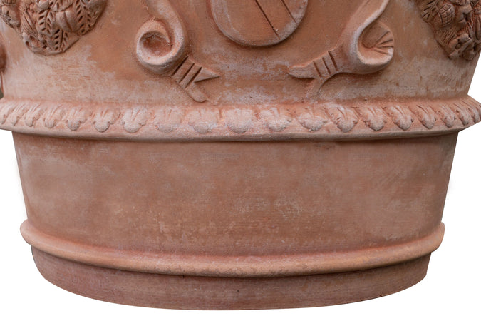 Biscottini Vaso Orcio Toscano Invecchiato Biscottini Terracotta Artigianale Made Italy