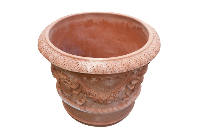 Biscottini Vaso Orcio Toscano Invecchiato Biscottini Terracotta Artigianale Made Italy
