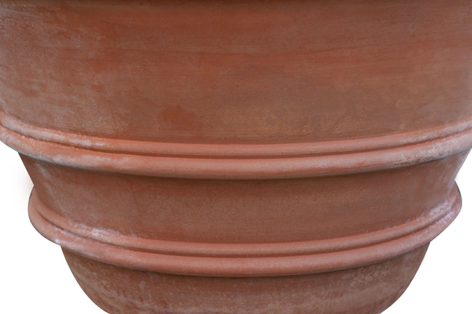 Biscottini Vaso orcio Biscottini terracotta galestro antigelo 115x69 Made in Italy