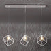 Lampadario moderno Top Light FRAME 1125 S3R G9 LED metallo lampada soffitto