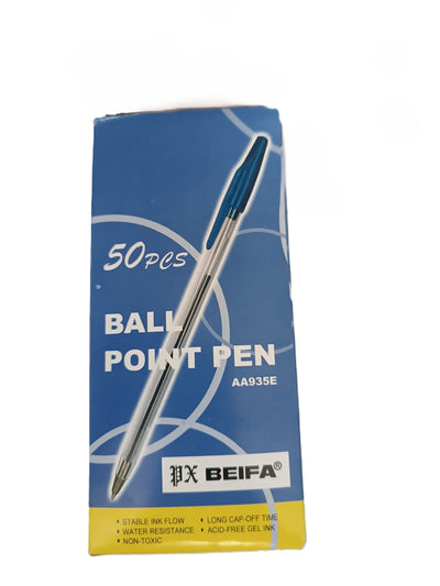 Beifa penna sfera blu conf da 50pz