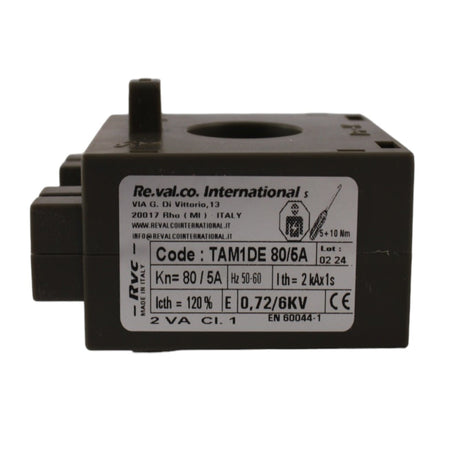 Trasformatore amperometrico 80/5A 2VA CL.1 Revalco