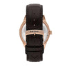 Orologio TRUSSARDI uomo T-logo Automatico pelle marrone / nero
