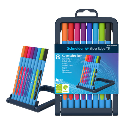 Astuccio 8 Penne A Sfera Slider Edge Xb 8 Colori Ass. Schneider